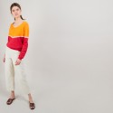 AUDREY - Marine/Beige/Blanc 6955 Bleu Marine