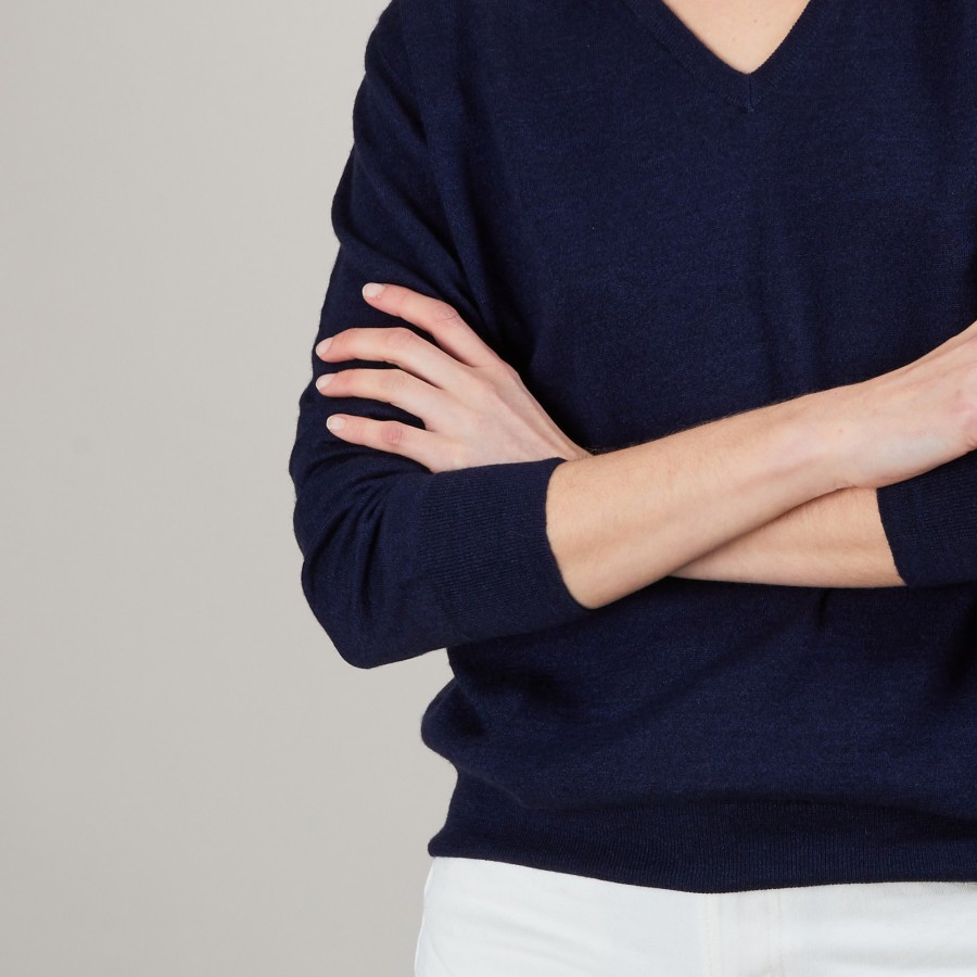 Pull en cachemire lin - Blondie