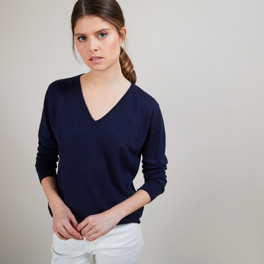 Pull en cachemire lin - Blondie