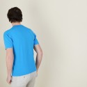 Polo homme en coton - Bora 6843 azur - 06 Bleu moyen