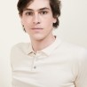 Polo homme en coton - Bora 6801 beige - 12 Beige clair