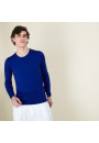 Pull col rond en 100% laine mérinos - Bardem 6841 altitude - 48 Bleu roi