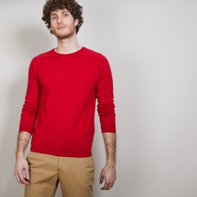 Round neck cashmere and linen sweater - Bandit