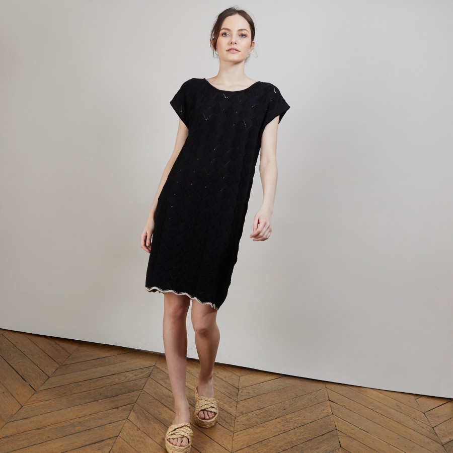 Short organic cotton dress - Agnès