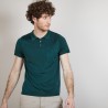 Polo en Fil Lumière poche avant - Blaze 6850 meleze - 21 Vert foncé