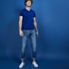 Polo en Fil Lumière poche avant - Blaze 6841 altitude - 48 Bleu roi
