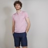 Polo en Fil Lumière poche avant - Blaze 6882 aubepine - 25 Rose moyen