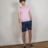 Polo en Fil Lumière poche avant - Blaze 6882 aubepine - 25 Rose moyen