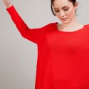 Pull col rond - Babouche 6880 PAVOT 52ROUGE