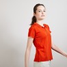 Polo en Fil Lumière - Bilbo 6883 flamine - 15 Orange