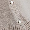 Poncho bébé en 100% coton bio - Flore