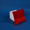 Coussin carré bicolors - Fauve