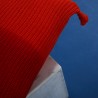 Coussin carré bicolors - Fauve