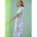 Pantalon à motifs mosaïque - Agadir 6955 altitude print - 06 Bleu moyen