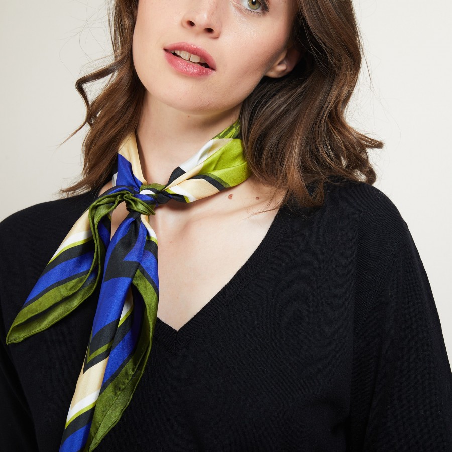 Pull col V en laine mérinos - Arya