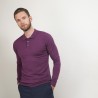 Pull col polo en laine - Beni 7085 damas - 18 Violet foncé