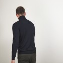 Pull col roulé en laine - Berry 7010 noir - 01 Noir