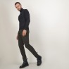Pull col roulé en laine - Berry 7010 noir - 01 Noir