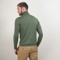 Pull col roulé en laine - Berry 7050 bronze - 83 Kaki