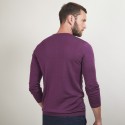 Pull col rond en laine - Bardem 7085 damas - 18 Violet foncé