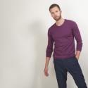 Pull col rond en laine - Bardem 7085 damas - 18 Violet foncé