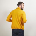 Gilet zippé en laine - Bastian 7060 safran - 89 Moutarde