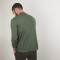 Gilet zippé en laine - Bastian 7050 bronze - 83 Kaki