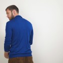 Gilet zippé en laine - Bastian 7042 fregate - 48 Bleu roi