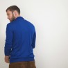 Gilet zippé en laine - Bastian 7042 fregate - 48 Bleu roi