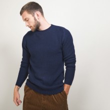 4-ply cashmere round neck sweater - Liverpool