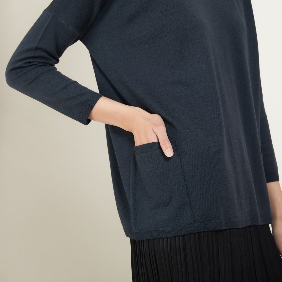 Oversized wool sweater - Béatrize
