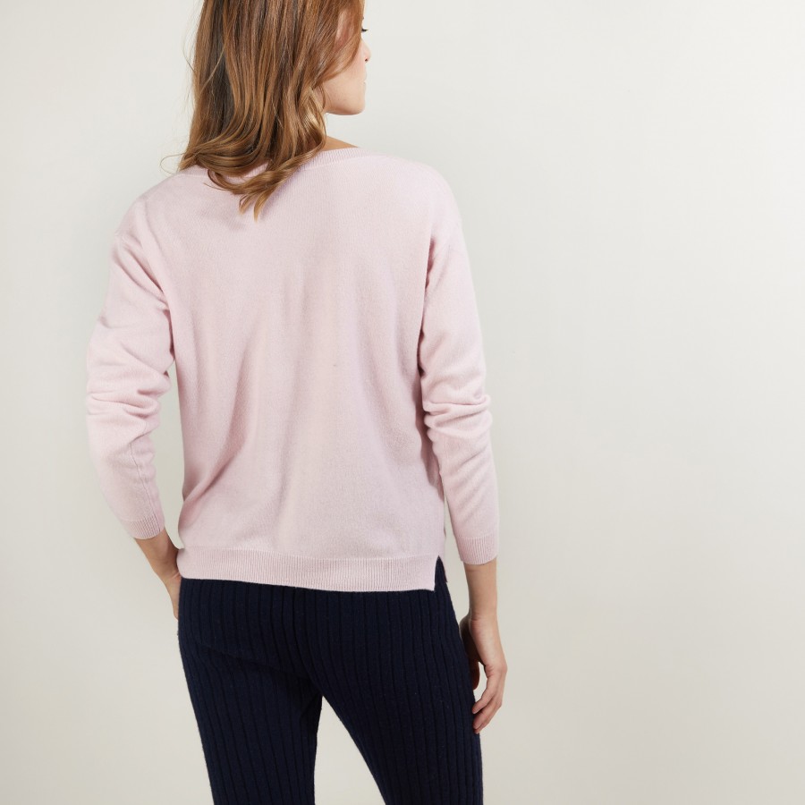 Cashmere boat neck sweater - Bal