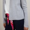 Gilet court en cachemire avec poches - Basma 7010 noir - 01 Noir