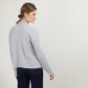 Short cashmere cardigan with pockets - Basma