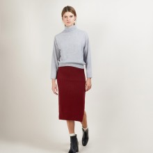 Cashmere hammer armholes sweater - Beverly