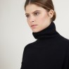 Pull emmanchures marteau en cachemire - Beverly 7010 noir - 01 Noir