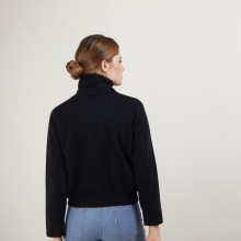 Cashmere hammer armholes sweater - Beverly
