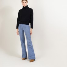 Cashmere hammer armholes sweater - Beverly