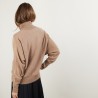 Pull col roulé en cachemire - Bob 7081 fusion - 15 Orange