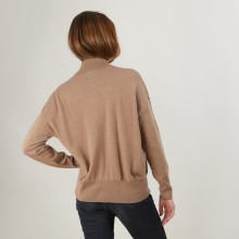 Cashmere sweater with high neck - Bassa