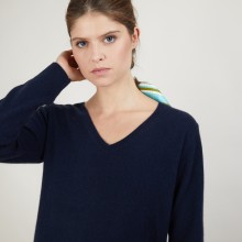 V-neck cashmere sweater BERTILLE