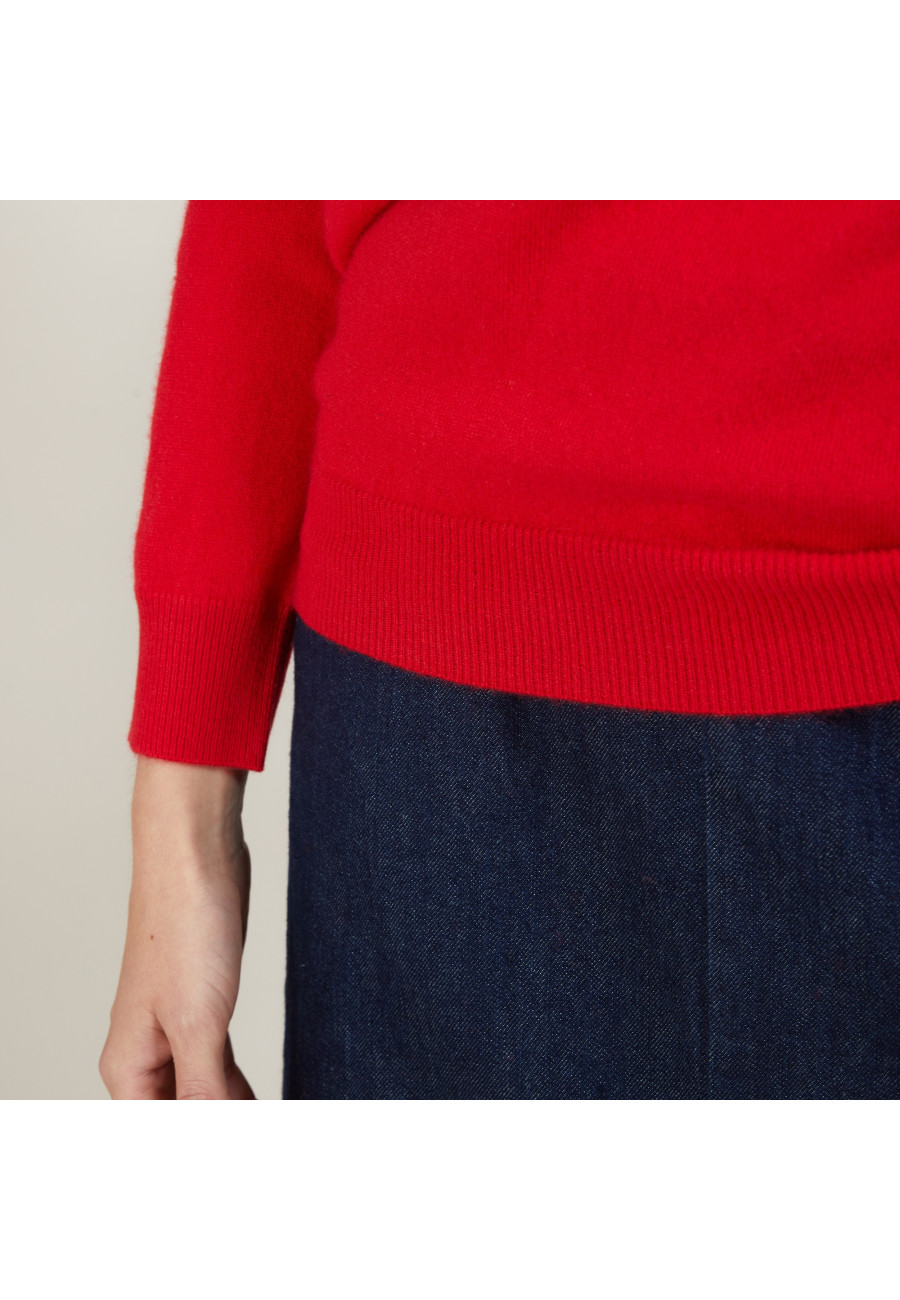 Pull col V en cachemire - Abel