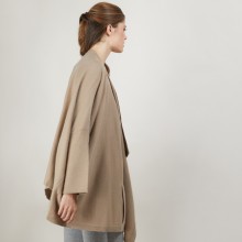 Gilet oversize en cachemire - Blondine 7001 dune - 14 Beige foncé