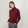 Pull col montant en coton cachemire - Fanny 
