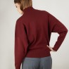Pull col montant en coton cachemire - Fanny 