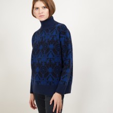 Cashmere funnel neck sweater - Garance