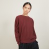 Cotton cashmere boat neck sweater - Felice
