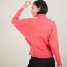 Pull col montant en coton cachemire - Fanny