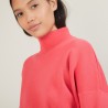 Pull col montant en coton cachemire - Fanny