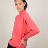 Pull col montant en coton cachemire - Fanny